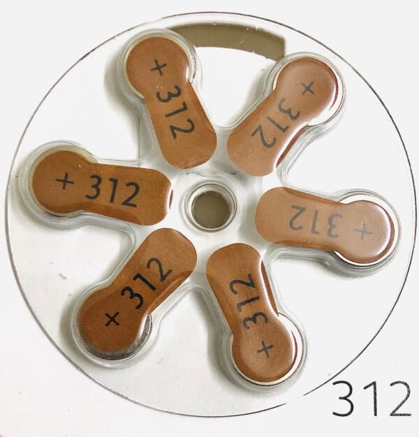 312 SIZE 6 pcs/1Strip